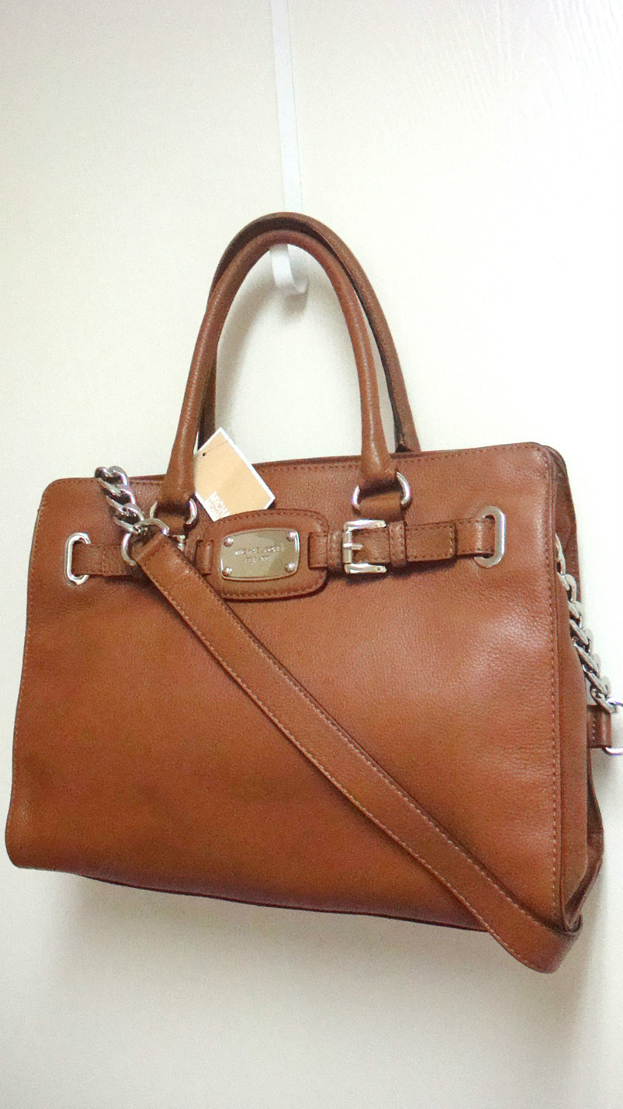 michael kors gilmore leather tote